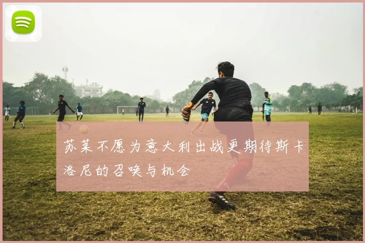 苏莱不愿为意大利出战更期待斯卡洛尼的召唤与机会